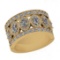 3.30 Ctw VS/SI1 Diamond 14K Yellow Gold Men's Engagement, Wedding Entity Band Ring
