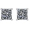 Certified 0.5 CTW Diamond (LAB GROWN DIAMOND Stud Earrings ) F/SI1