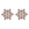 1.65 Ctw VS/SI1 Diamond 14K Rose Gold Stud Earrings ALL DIAMOND ARE LAB GROWN