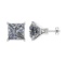 Certified 1.11 CTW Diamond (LAB GROWN IGI Certified DIAMOND Stud Earrings ) G/SI1