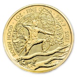 2021 Great Britain 1oz Gold Myths and Legends: Robin Hood
