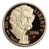 Gold $5 Commemorative 2016-W Mark Twain Proof