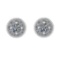 0.80 CtwVS/SI1 Diamond 14K White Gold Stud Earrings ALL DIAMOND ARE LAB GROWN