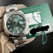 NEW OYSTERPERPETUAL DATEJUST GREEN DIAL 41 MM IN OYSTERSTEEL COMES WITH BOX AND PAPER