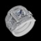 5.45 Ctw SI2/I1 Diamond Style Prong Set 14K White Gold Engagement /Wedding Set Ring