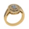 1.23 Ctw VS/SI1 Diamond 14K Yellow Gold Engagement Ring