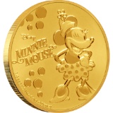 Disney Coin Collection : Minnie Mouse - 1/4 oz Gold Coin Coin Collection