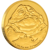 Star Wars Classic: Jabba the Hutt(TM) 1/4oz Gold Coin
