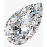 3.04 ctw VS1 IGI Certified ( LAB GROWN ) Pear Cut Loose Diamond