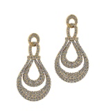 2.78 Ctw VS/SI1 Diamond 14K Yellow Gold Earrings ALL DIAMOND ARE LAB GROWN