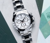 Used Rolex Steel Daytona 40mm 'Panda' Comes with box and papers