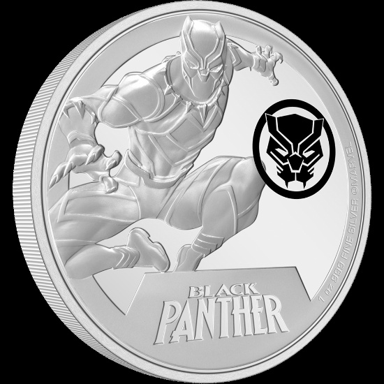 Marvel Black Panther 1oz Silver Coin