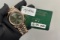 New 18kt Rose Gold 40mm DayDate 'Green Dial' Rolex comes with Box & Papers