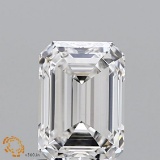 1.03 ctw. VVS2 IGI Certified Emerald Cut Loose Diamond (LAB GROWN)