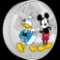 Disney Mickey & Friends - Mickey & Donald 3oz Silver Coin