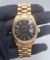 LIKE NEW CUSTOM 36MM FULL 18KT GOLD ROLEX 'BLACK DIAL' COMES WITH BOX & APPRAISAL