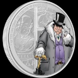 DC Villains - THE PENGUIN(TM) 3oz Silver Coin