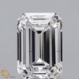 1.02 ctw. VS2 IGI Certified Emerald Cut Loose Diamond (LAB GROWN)