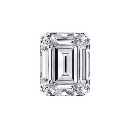 6.67 ctw. VS1 IGI Certified Emerald Cut Loose Diamond (LAB GROWN)