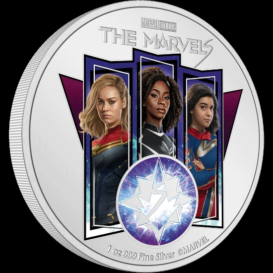 Marvel - The Marvels 1oz Silver Coin