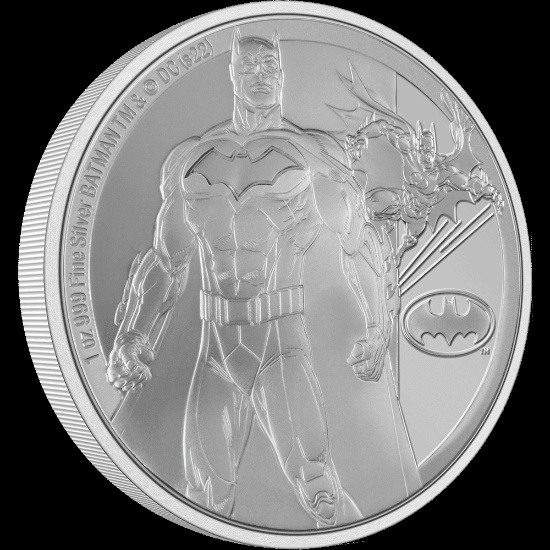 BATMAN(TM) Classic 1oz Silver Coin
