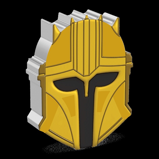 The Mandalorian(TM) Helmets - The Armorer(TM) 1oz Silver Coin