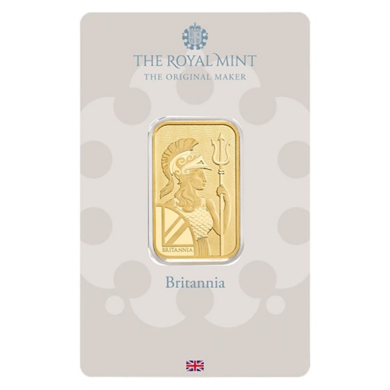Great Britian Royal Mint 20 Gram Gold Bar