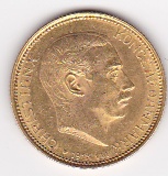 Denmark 20 Kroner Gold 1913-1917 Christian X