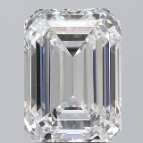 4.07 ctw. VS1 IGI Certified Emerald Cut Loose Diamond (LAB GROWN)
