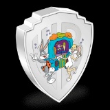 WB100 Looney Tunes Mashups - Flintstones 2oz Silver Coin