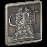 Game of Thrones(TM) - Iron Throne 1oz Silver Medallion