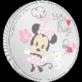 Disney Baby Little Hugs - Girl 1oz Silver Coin