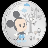 Disney Baby Little Hugs - Boy 1oz Silver Coin