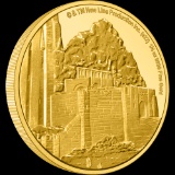 THE LORD OF THE RINGS(TM) - Helm's Deep 1/4oz Gold Coin