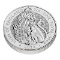 2022 2 oz British Royal Mint Tudor Beast Silver Lion of England