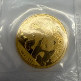Chinese Gold Panda 1 ounce .999 Year: 2010
