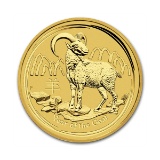 Australian Series II Lunar Gold Half Ounce 2015 Goat