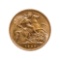 Great Britain Half Sovereign Gold Coin
