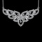 2.43 Ctw VS/SI1 Diamond 10K white Gold Pandant (ALL DIAMOND ARE LAB GROWN ) (ALL DIAMOND ARE LAB GRO