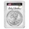 Certified Uncirculated Silver Eagle 2022 MS70 FS Emily Damstra Signed