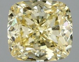 2.1 ctw. VVS2 IGI Certified Cushion Q Cut Loose Diamond (LAB GROWN)
