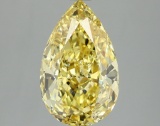 3.09 ctw. VS1 IGI Certified Pear Cut Loose Diamond (LAB GROWN)