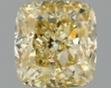1.48 ctw. VVS2 IGI Certified Cushion Q Cut Loose Diamond (LAB GROWN)