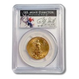 Certified American $25 Gold Eagle 2013 MS70 U.S. Mint Director Philip Diehl Sig.