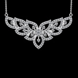 2.43 Ctw VS/SI1 Diamond 10K white Gold Pandant (ALL DIAMOND ARE LAB GROWN ) (ALL DIAMOND ARE LAB GRO