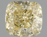 1.04 ctw. VS1 IGI Certified Cushion Q Cut Loose Diamond (LAB GROWN)