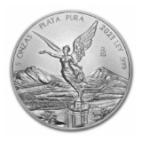 Mexican Silver Libertad 5 Ounce 2021