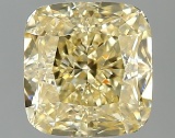 1.47 ctw. VVS1 IGI Certified Cushion Q Cut Loose Diamond (LAB GROWN)