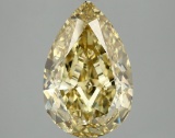 4.11 ctw. VS1 IGI Certified Pear Cut Loose Diamond (LAB GROWN)