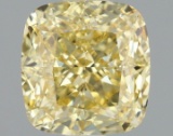 1.57 ctw. VVS1 IGI Certified Cushion Q Cut Loose Diamond (LAB GROWN)